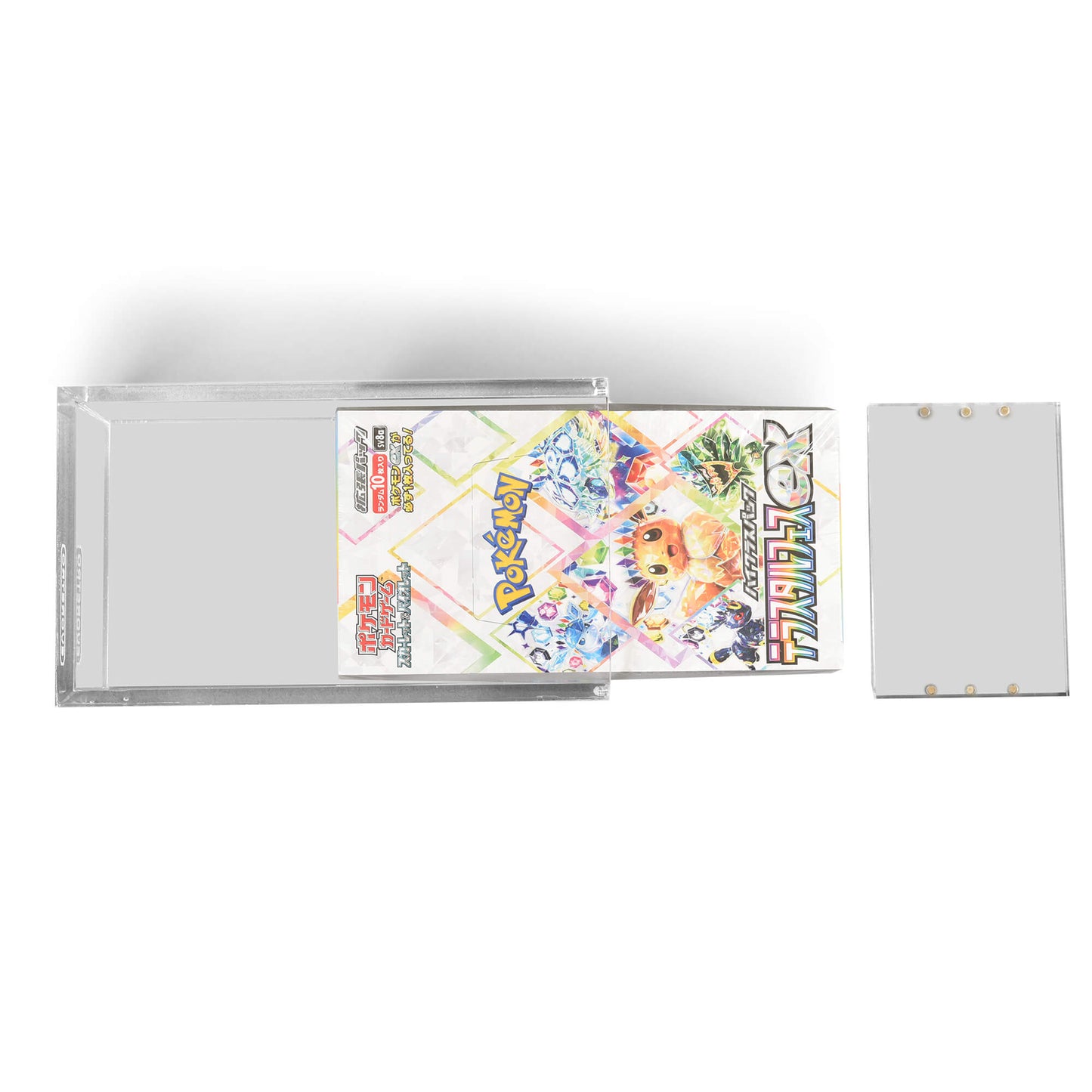 Japanese Small Booster Box EVORETRO Acrylic Case Magnetic Display