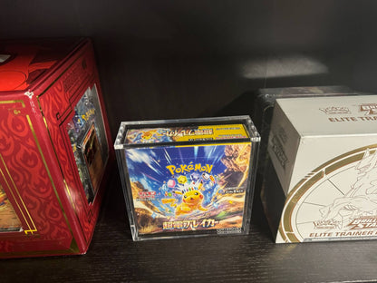 Japanese Large Booster Box EVORETRO Acrylic Case Magnetic Display