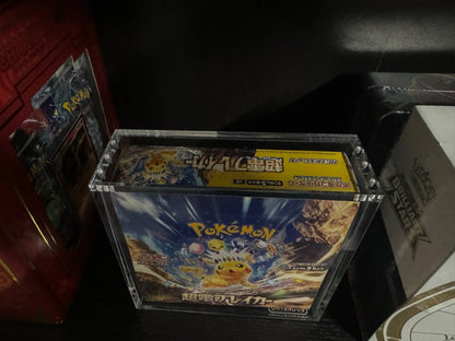 Japanese Large Booster Box EVORETRO Acrylic Case Magnetic Display