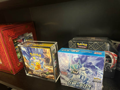 Japanese Large Booster Box EVORETRO Acrylic Case Magnetic Display