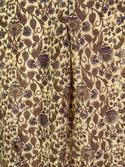 PRC6067 Avatar Pure Silk Self Pocket Tunic Dress