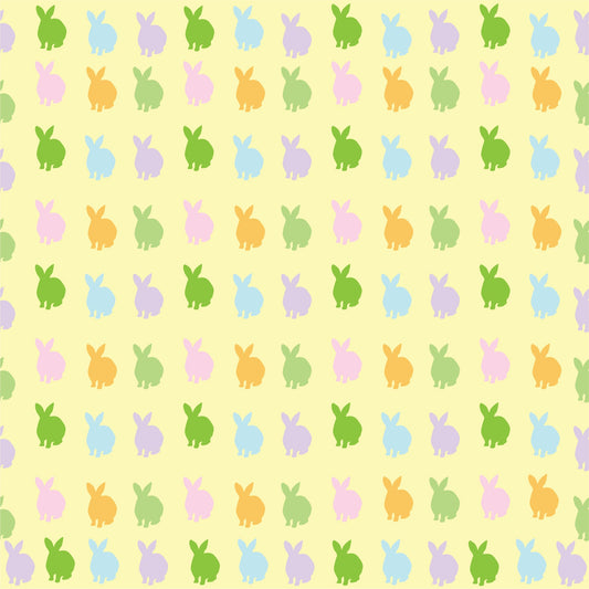 Craft HTV Easter Colorful Rabbits