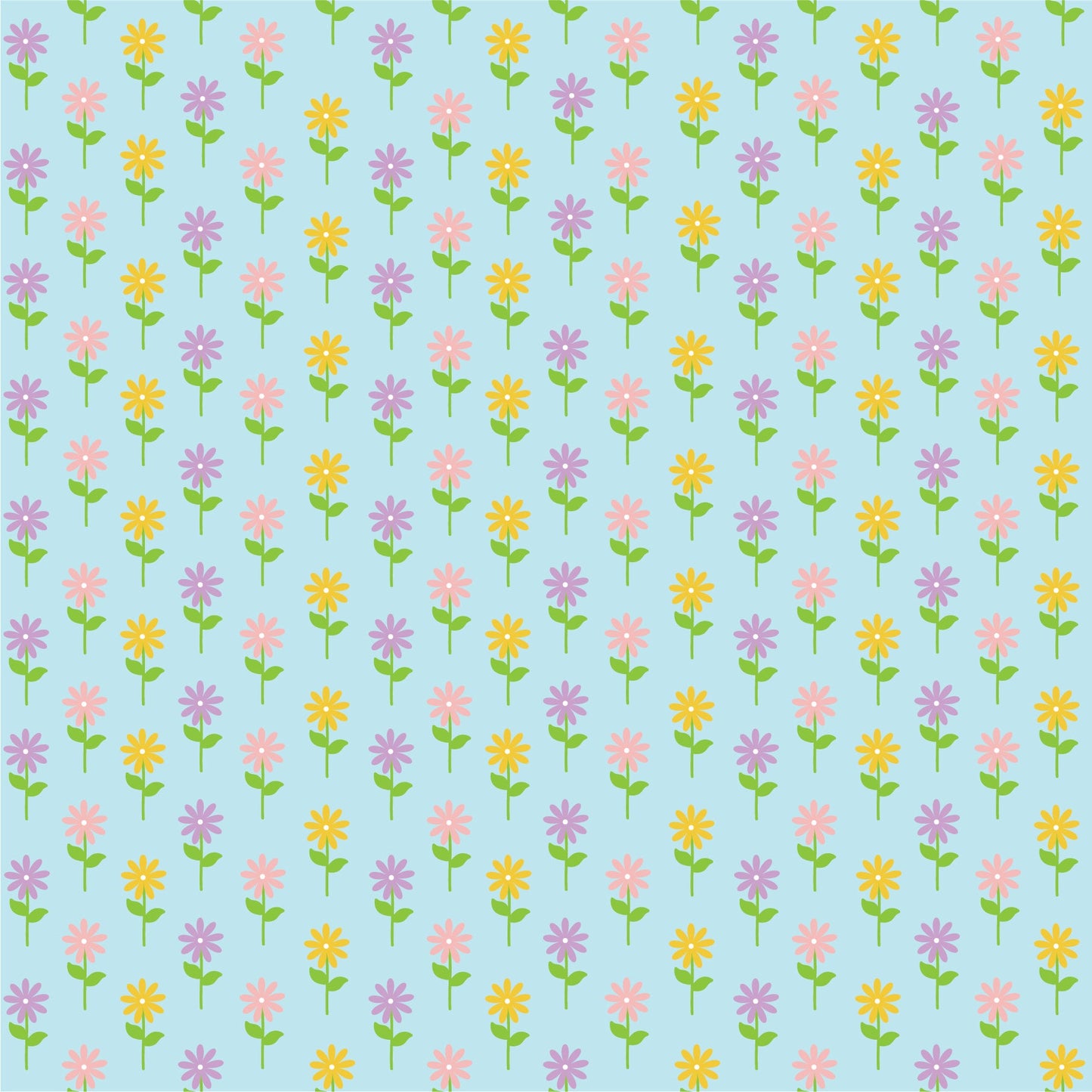 Craft HTV Easter Flowers #2