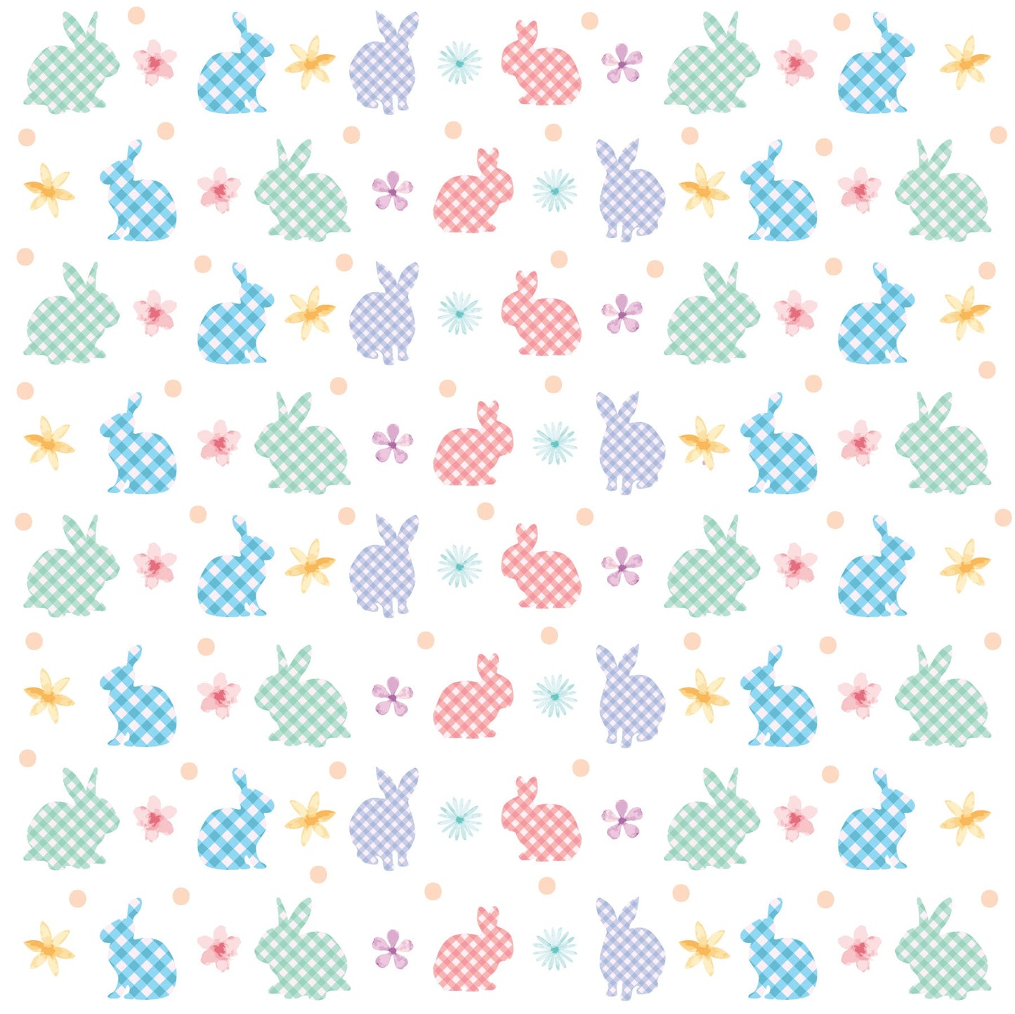 Craft HTV Easter Plaid Rabbits