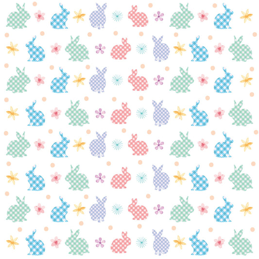 Craft HTV Easter Plaid Rabbits