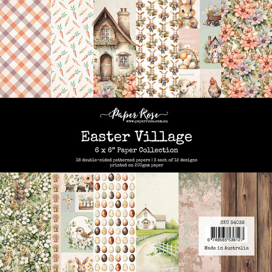 Easter Village 6 x 6 Paper Collection 34038