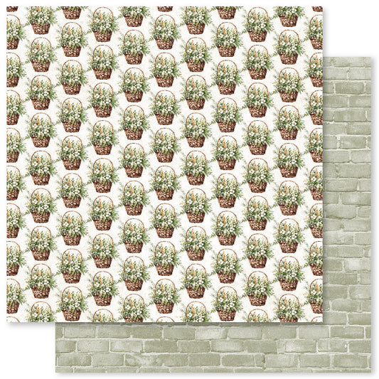 Easter Village Basics A 12 x 12 Paper (12 pc Bulk Pack) 34044