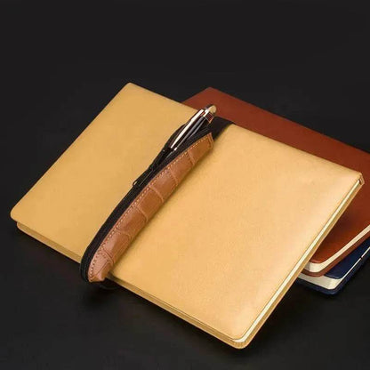 Easy To Carry PU Leather Office Pencil Case