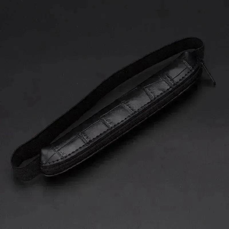 Easy To Carry PU Leather Office Pencil Case