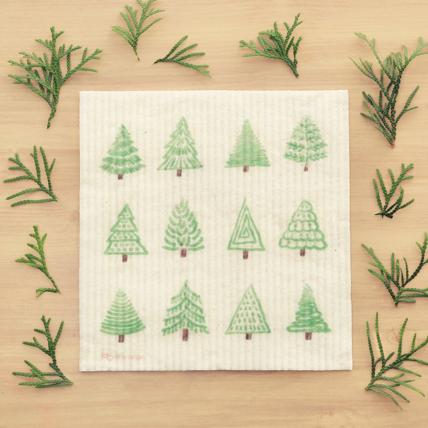 Éponge à Récurer Arbre de Noël