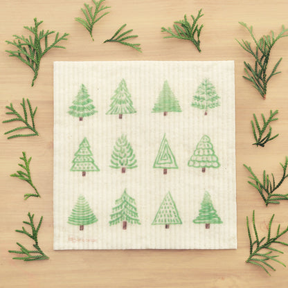 Éponge à Récurer Arbre de Noël