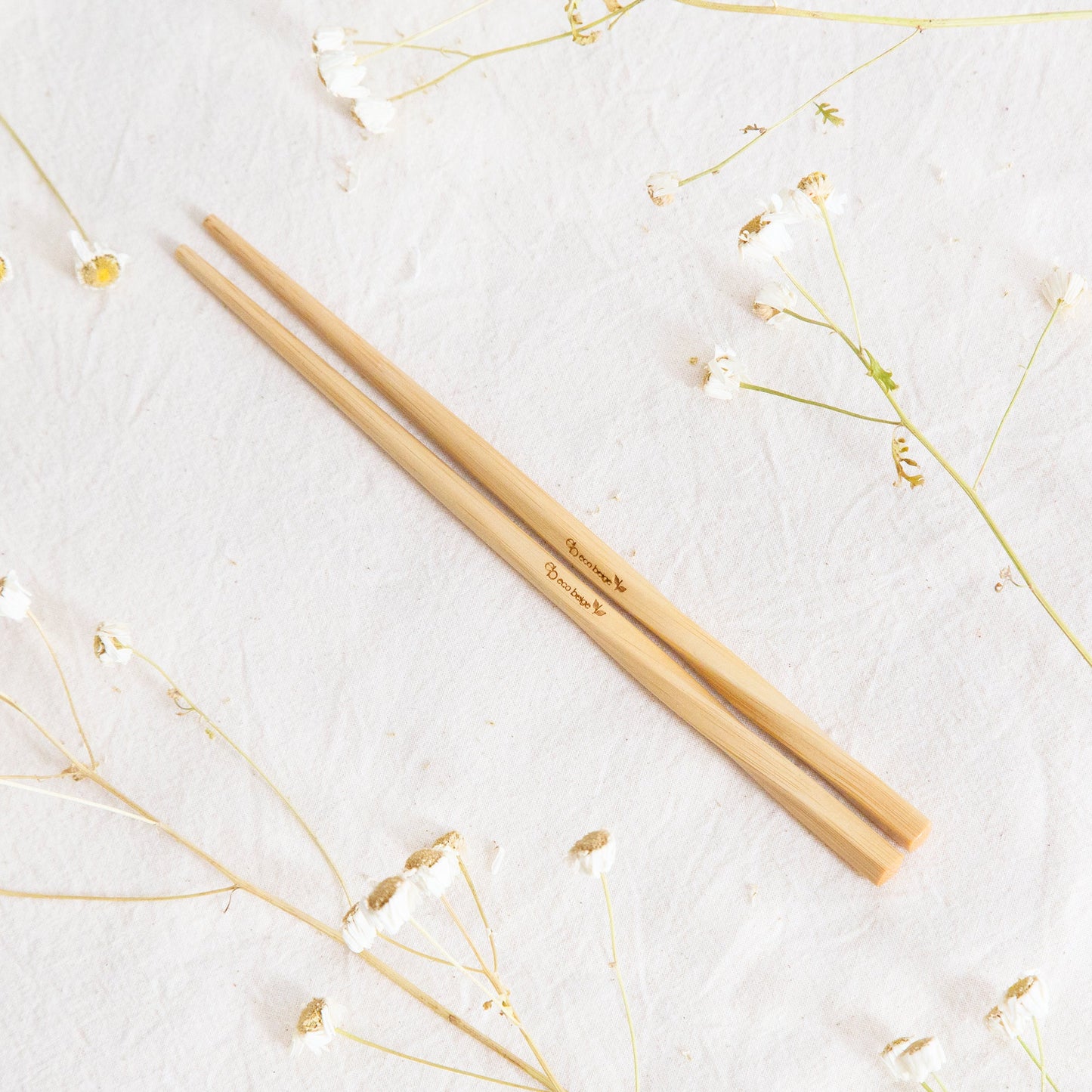 Baguettes en bambou naturel
