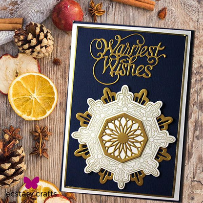 Festive Collection Art Deco Snowflake