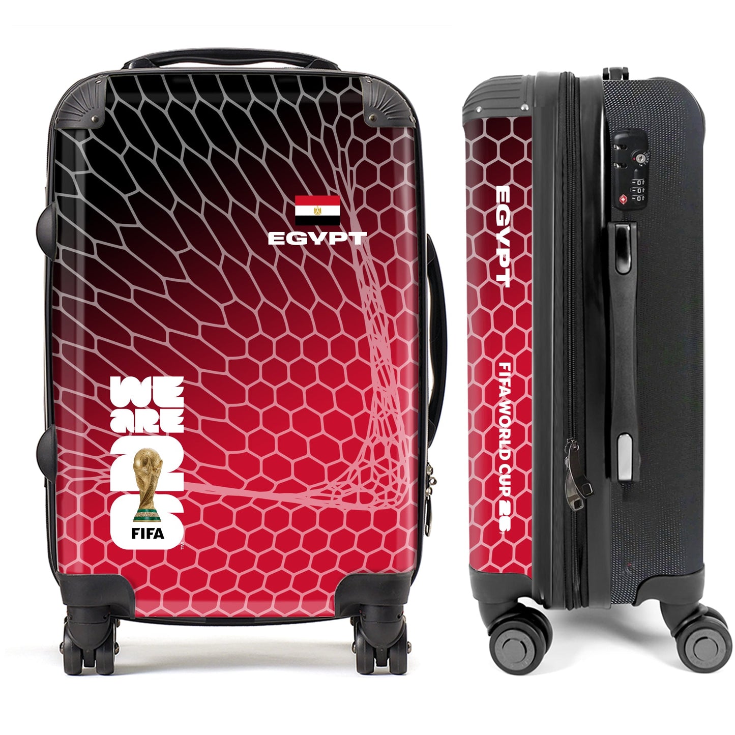 Egypt FIFA World Cup 2026 Trophy Net Edition (Red/Black)
