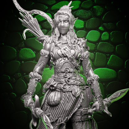 Elf Rogue - Swords and Bow | 5e