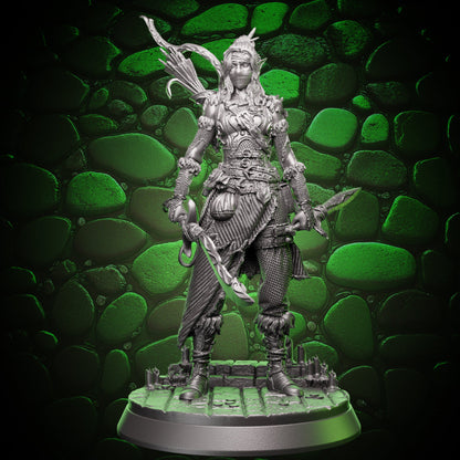 Elf Rogue - Swords and Bow | 5e