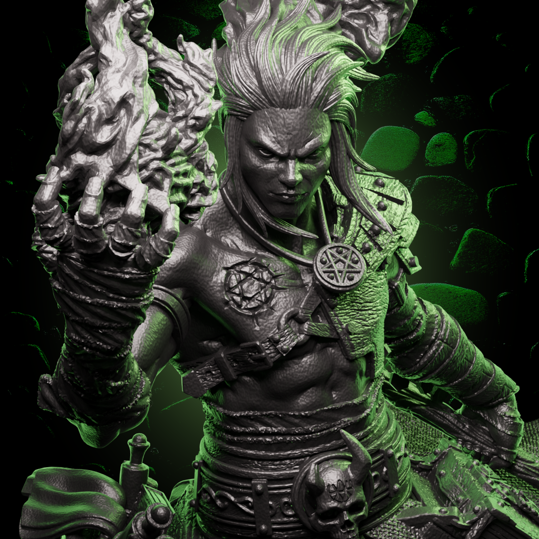 Elf Warlock | Staff | 5e