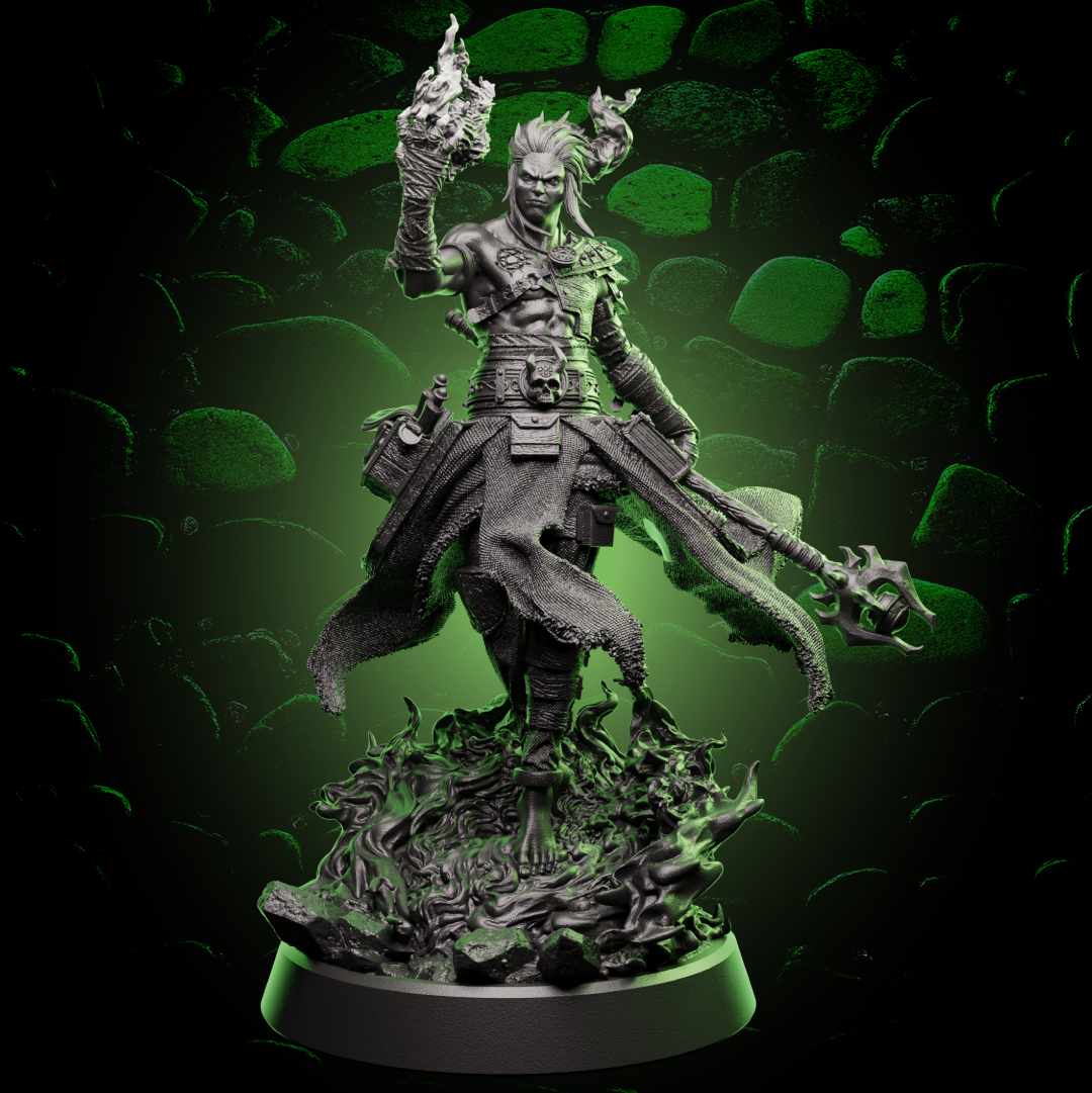 Elf Warlock | Staff | 5e