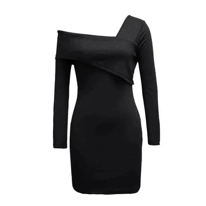 European And American Charming Slim Temperament Women's Dress