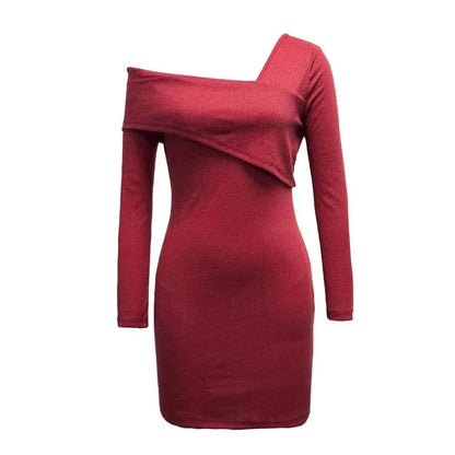 European And American Charming Slim Temperament Women's Dress