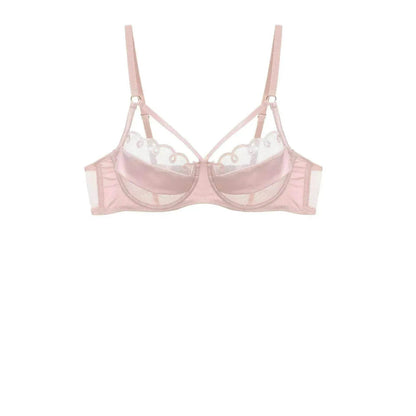 European And American Ultra-thin Pure Desire Gathering Bra