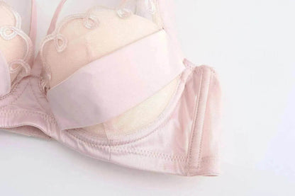 European And American Ultra-thin Pure Desire Gathering Bra
