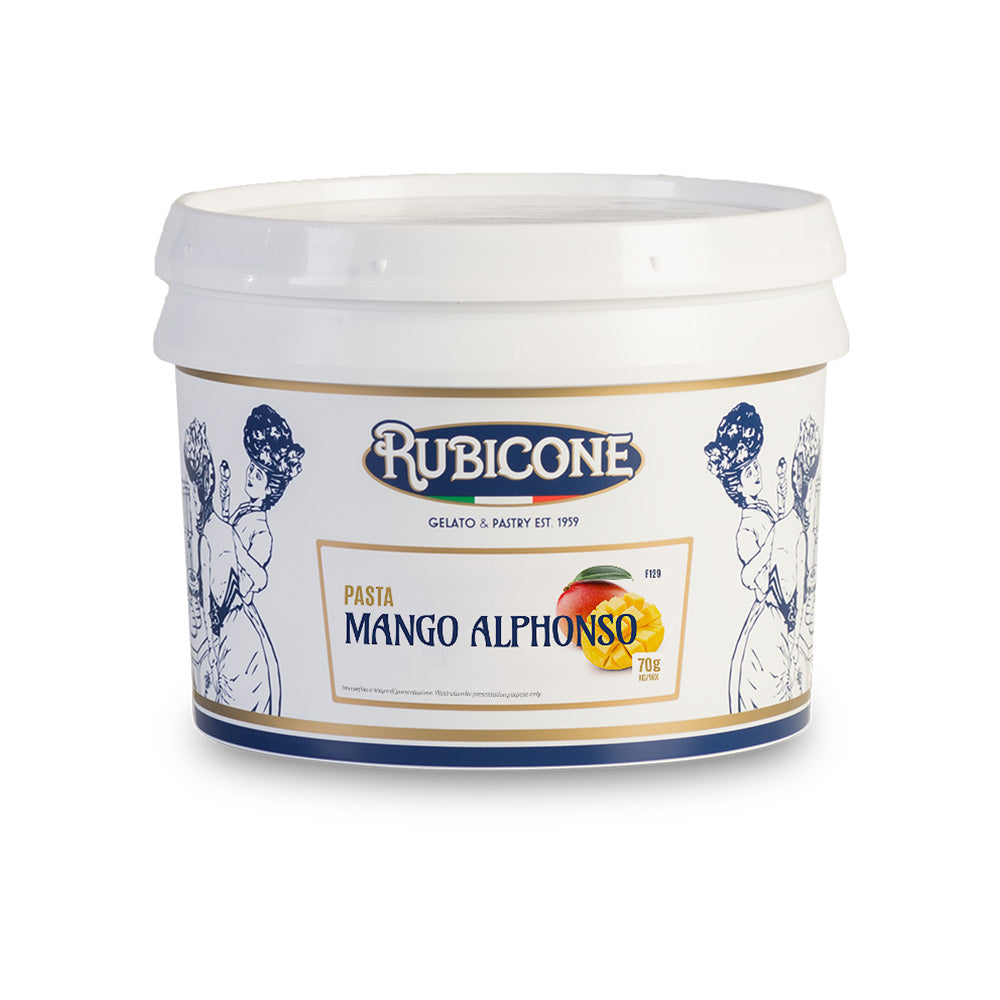 Mango Alphonso Paste - Gelato Pastes - 3 KG Bucket - Rubicone Canada - Ships Free Within Canada on Orders Above CAD $199