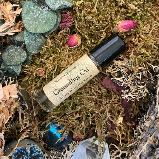 Mélange d'aromathérapie pour acupression aux huiles essentielles équilibrantes