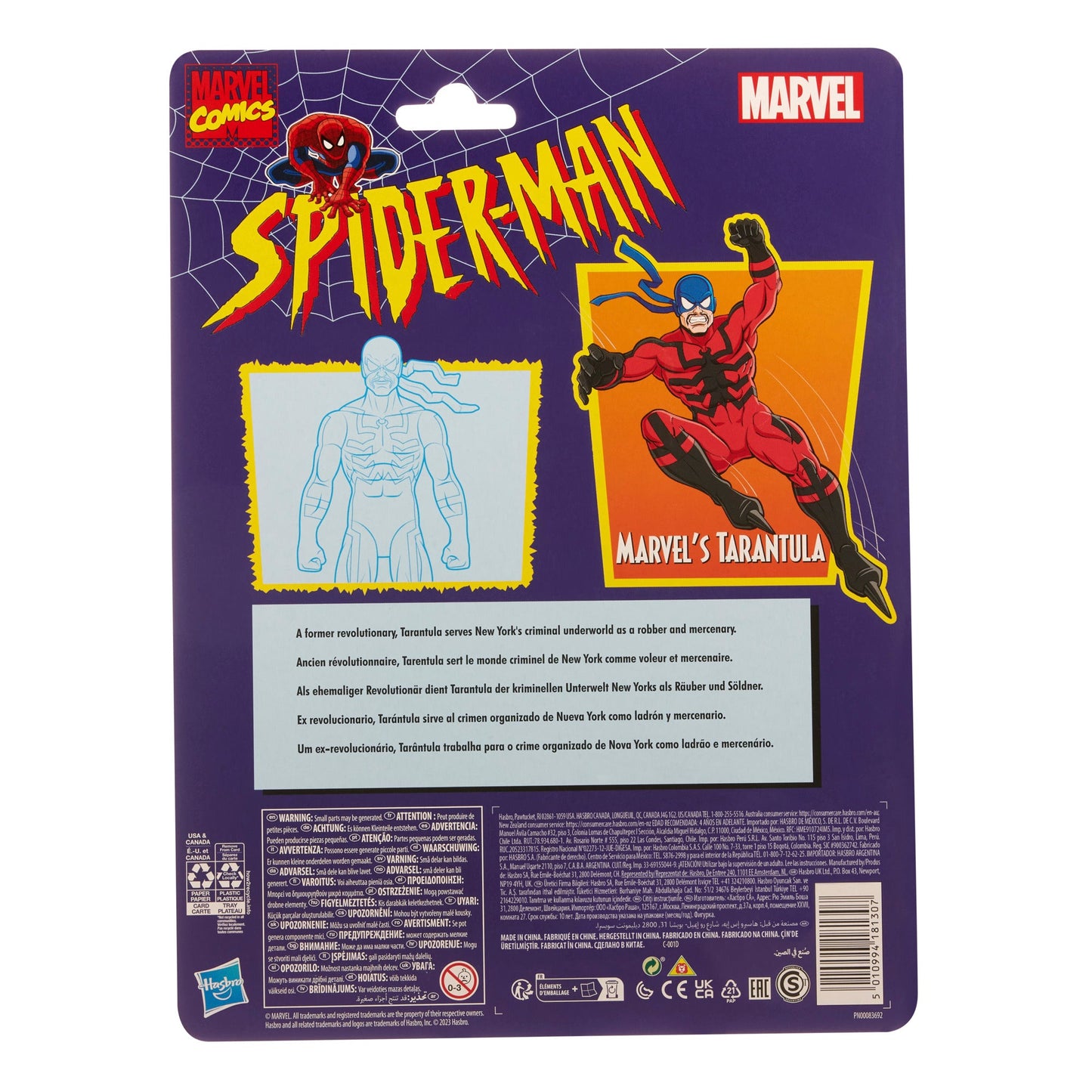 Hasbro Marvel Legends Series Marvel's Tarantula