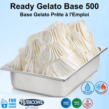 READYBASE 500 C/F - Base Complète de Glace Tout-en-un - Caisse de 8 sacs de 2 KG - Convient aux Procédés Chauds et Froids - Rubicone Canada - Livraison Gratuite au Canada pour les Commandes de plus de 199 CAD