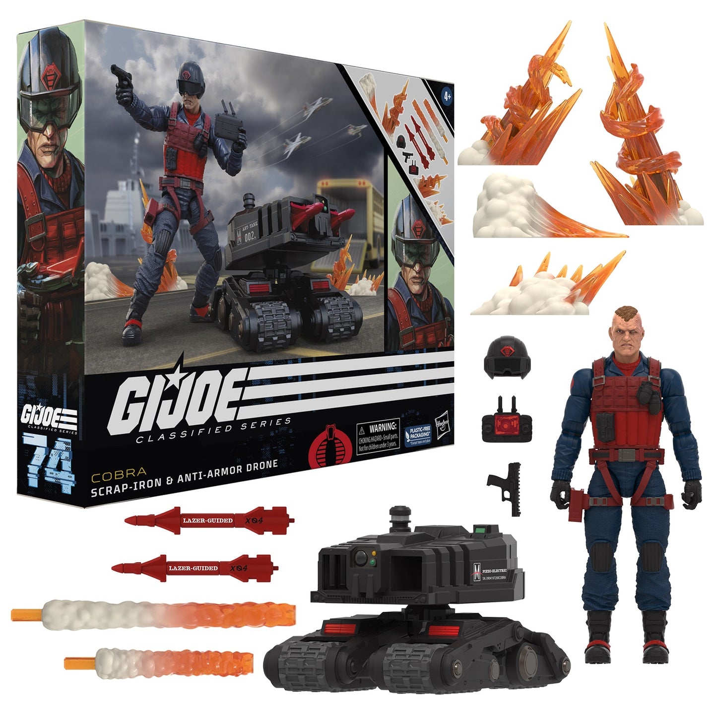 G.I. Joe Classified - Scrap-Iron & drone anti-blindé -74