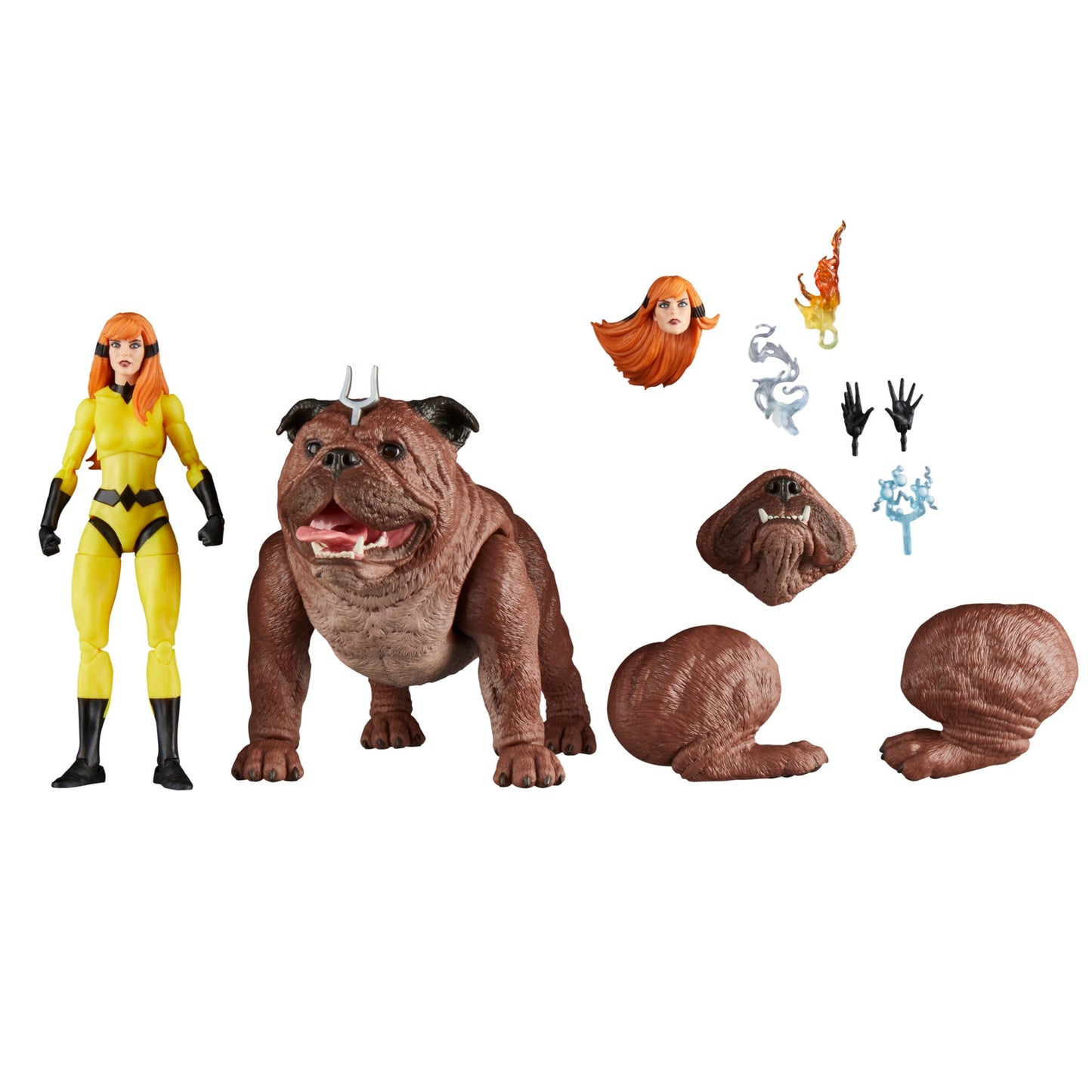 Marvel Legends Series Marvel's Crystal and Lockjaw