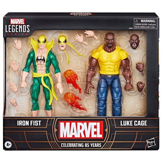 Marvel Legends Series Iron Fist et Luke Cage, 85e anniversaire de Marvel