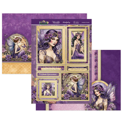 Amethyst Garden Luxury Topper Set