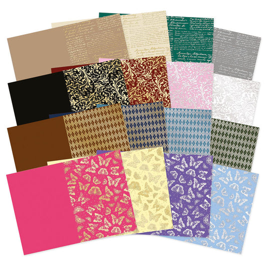 Essential Foiled Card Blanks - A5 Selection