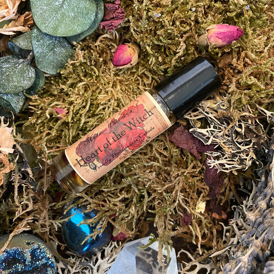 Roll-on d'huile Cœur de sorcière