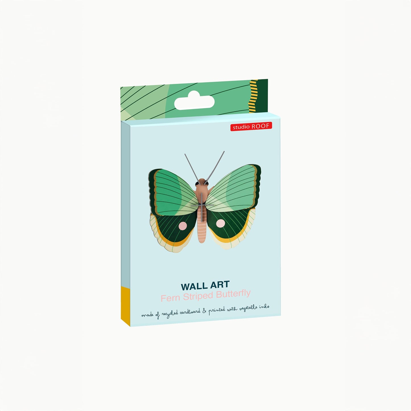 Papillon à rayures de fougère
