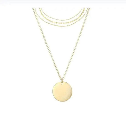 Layered Pendant Chokers