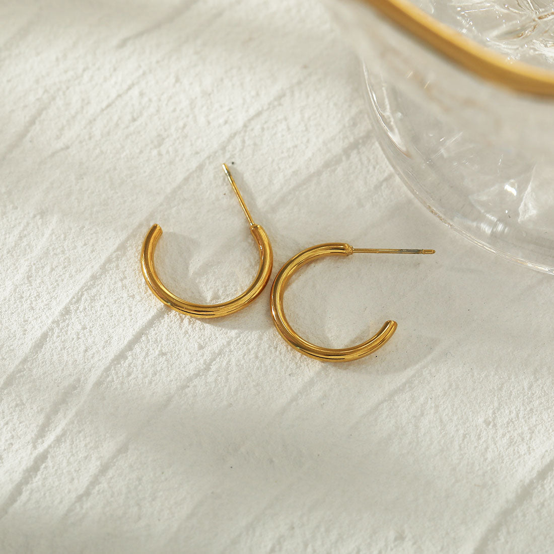 FLORA Hoop Earrings