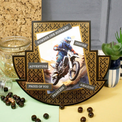 Foiled Pattern Rocker Cards