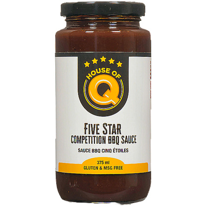 House Of Q Five Star Competition BBQ Sauce - 375 ml