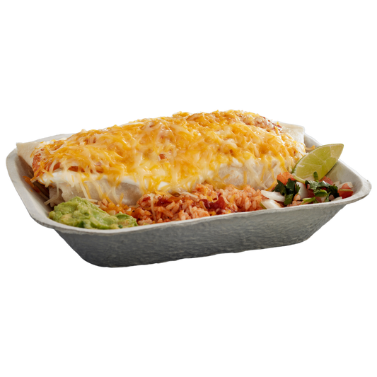 6.7" X 4.7" Pulp Food Trays