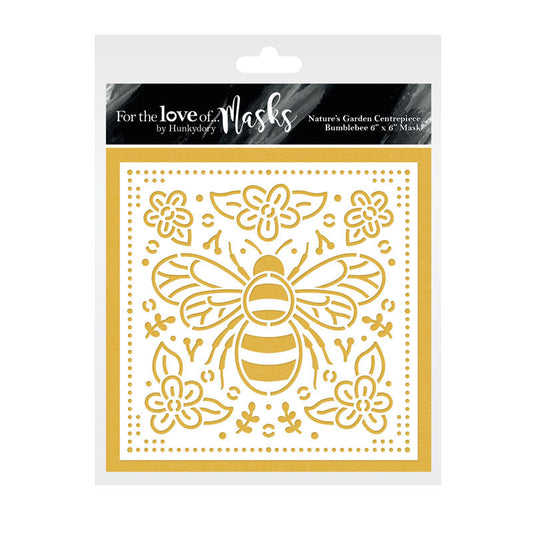 For the Love of Masks - Nature's Garden Centrepiece - Bumblebee