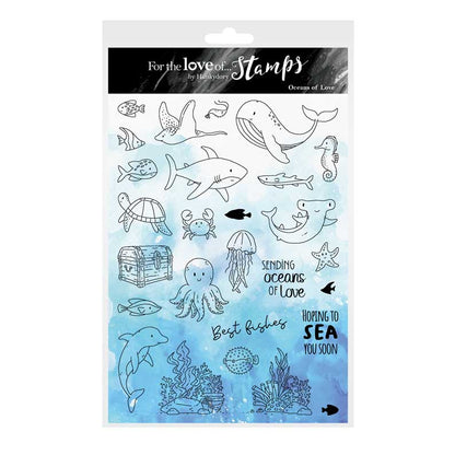 For the Love of Stamps - Oceans of Love