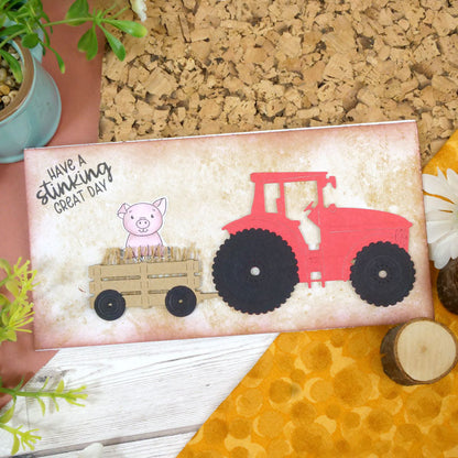 For the Love of Stamps - Lovely Lambs & Pigs