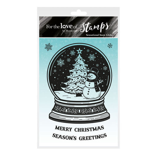 For the Love of Stamps - Sensational Snow Globe