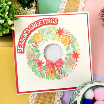Moonstone Dies - Festive Essential Arched Sentiments
