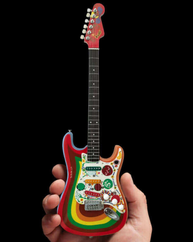 George Harrison Fender™ Strat™ "Rocky" Design Guitar Replica