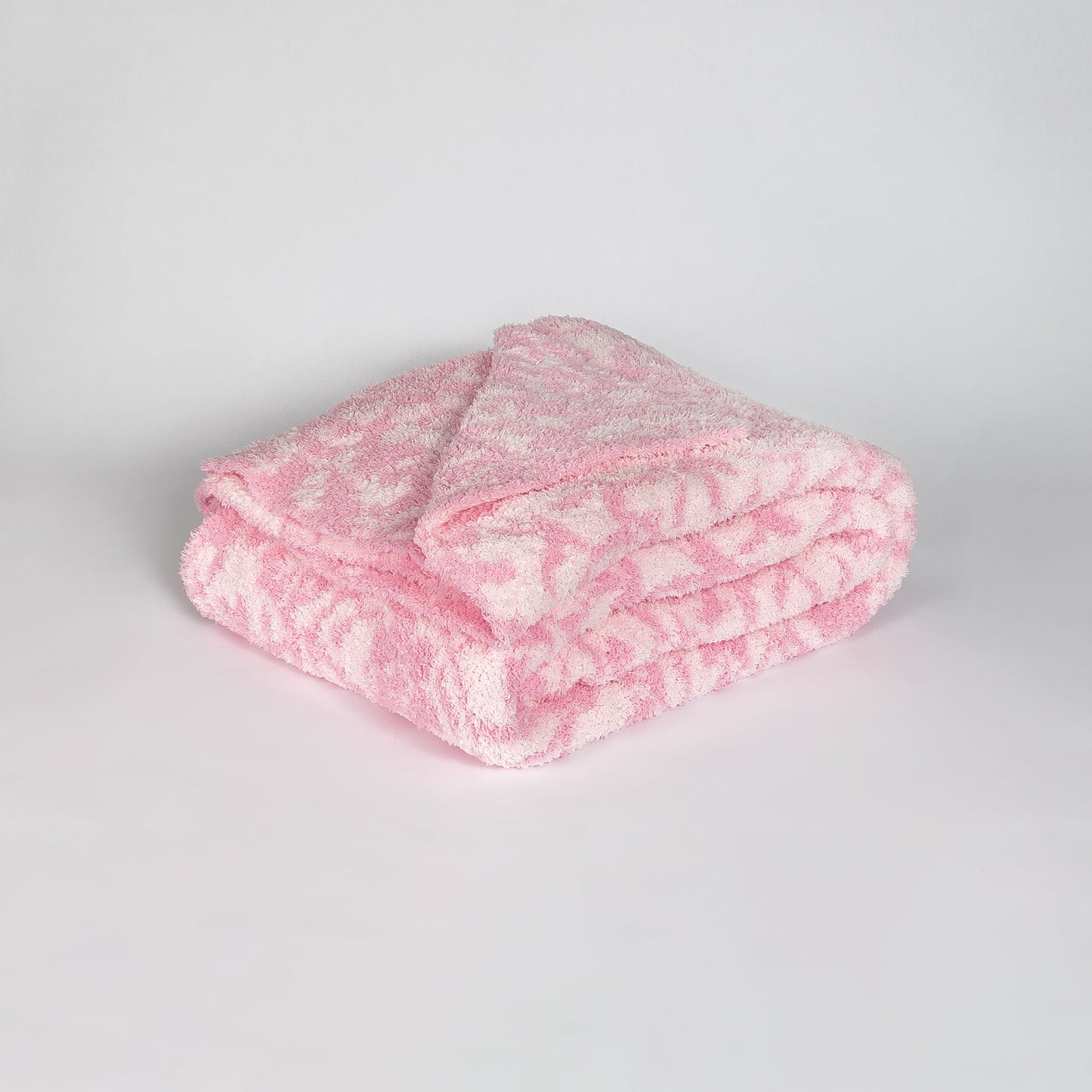 Cotton Candy Fairy Garden Print Extended Throw