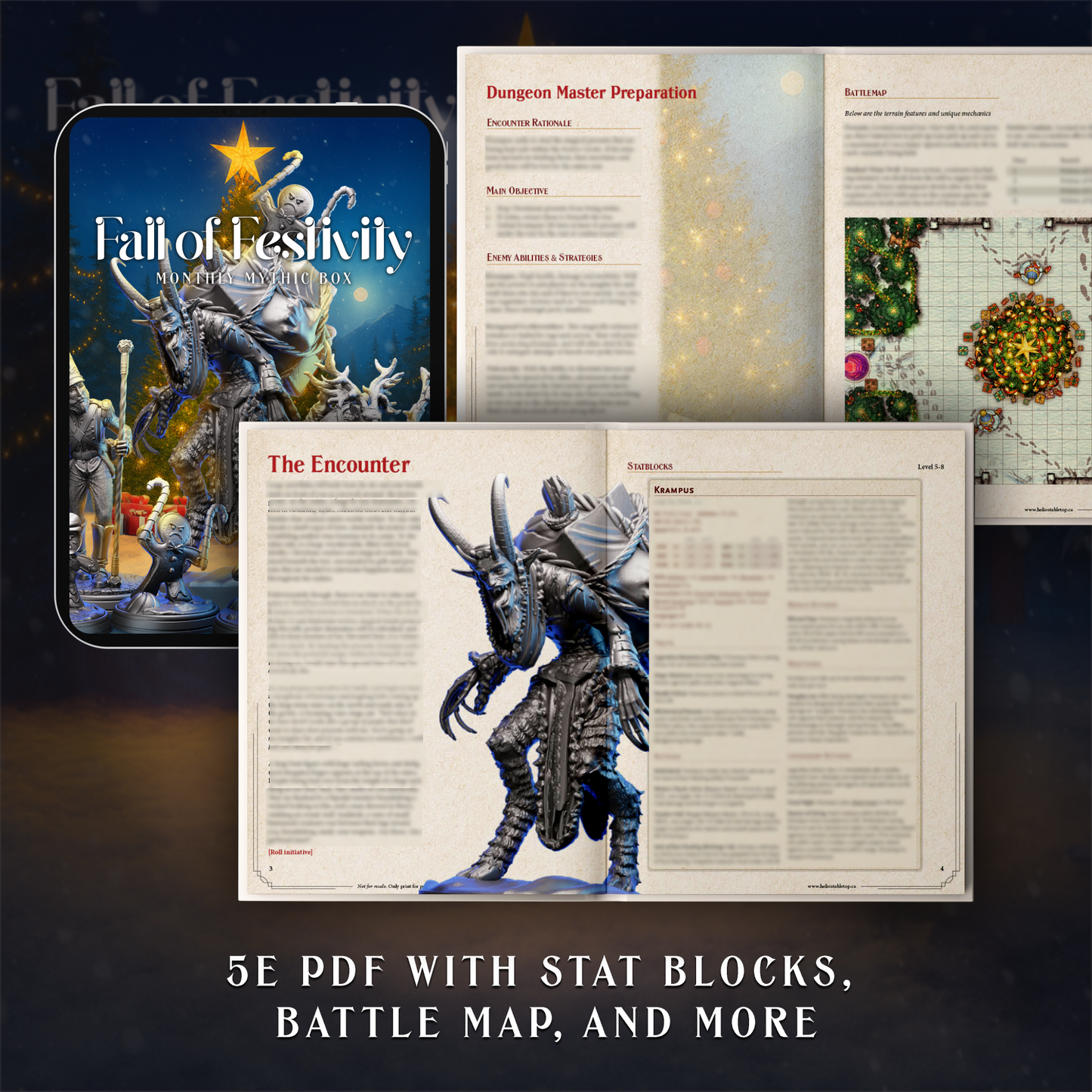 Fall of Festivity | 5e Ready to Run Combat Encounter